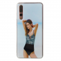 Etui klepsydra Dziewczyna w stroju kąpielowym do Huawei P20 Pro - jasnoniebieskie