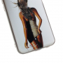 Etui klepsydra Kobieta na plaży do Huawei P20 Lite - czarno-białe