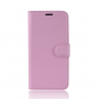 Litchi pokrowiec flip do Honor 10 Lite / Huawei P Smart (2019) - różowy