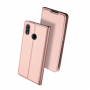 Dux Ducis Skin Pro pokrowiec flip do Honor 10 Lite - różowo-złoty