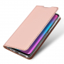 Dux Ducis Skin Pro pokrowiec flip do Honor 10 Lite - różowo-złoty