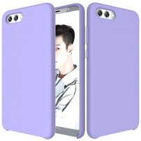 Etui silikonowe Liquid do Honor View 10 - fioletowe