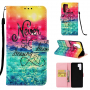 Pokrowiec flip Never stop deaming do Huawei P30 Pro - kolorowy