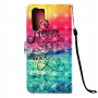Pokrowiec flip Never stop deaming do Huawei P30 Pro - kolorowy