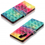 Pokrowiec flip Never stop deaming do Huawei P30 Pro - kolorowy
