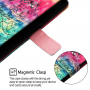 Pokrowiec flip Never stop deaming do Huawei P30 Pro - kolorowy
