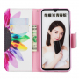 Pokrowiec flip kwiat do Huawei P Smart (2019) / Honor 10 Lite - kolorowy