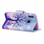 Pokrowiec flip drzewo i sowy do Honor 10 Lite / Huawei P Smart (2019) - kolorowy