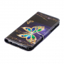 Pokrowiec flip motyl do Honor 10 Lite / Huawei P Smart (2019) - czarny
