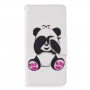 Pokrowiec flip panda do Huawei P30 - biały