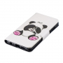 Pokrowiec flip panda do Huawei P30 - biały