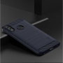 Mofi etui plastikowe z teksturą szlifowaną do Honor 10 Lite - ciemnoniebieskie