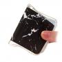 Etui plastikowe marmur do Huawei P30 - czarne