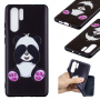 Etui plastikowe panda do Huawei P30 Pro - czarne