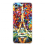 Etui plastikowe wieża Eiffla do Honor 10 Lite - kolorowe