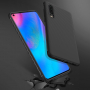 Etui silikonowe z teksturą tkaniny do Huawei P30 - czarne
