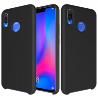 Etui silikonowe Liquid do Huawei Nova 3 - czarne
