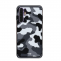 Nxe etui plastikowe wzór moro do Huawei P30 Pro - czarne