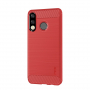 Mofi etui ze szlifowaną teksturą do Huawei P30 Lite - czerwone