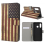 Pokrowiec flip flaga USA do Huawei P30 Lite