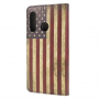 Pokrowiec flip flaga USA do Huawei P30 Lite