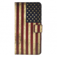 Pokrowiec flip flaga USA do Huawei P30 Lite