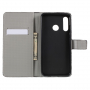 Pokrowiec flip flaga USA do Huawei P30 Lite