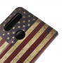 Pokrowiec flip flaga USA do Huawei P30 Lite