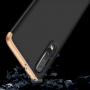 GKK składane etui z twardego plastiku do Huawei P30 - złoto-czarne