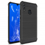 Imak Vega etui z teksturą szlifowaną do Huawei P Smart (2019) / Honor 10 Lite - czarne