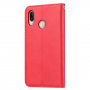 Pokrowiec portfelowy flip do Huawei P20 Lite - czerwony