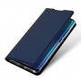 Dux Ducis Skin Pro pokrowiec skórzany do Xiaomi Mi 9 - ciemnoniebieski