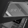 Pokrowiec lustrzany flip do Xiaomi Mi 9 - czarny