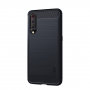 Mofi etui ze szlifowaną teksturą do Xiaomi Mi 9 - ciemnoniebieskie