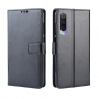 Pokrowiec portfelowy skórzany do Xiaomi Mi 9 - czarny