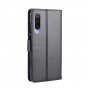 Pokrowiec portfelowy skórzany do Xiaomi Mi 9 - czarny