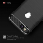 Etui plastikowe z teksturą szlifowaną do Google Pixel 2 - czarne