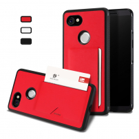 Dux Ducis Pocard etui skórzane do Google Pixel 2XL - czerwone