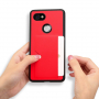Dux Ducis Pocard etui skórzane do Google Pixel 2XL - czerwone