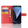 Litchi pokrowiec flip do Google Pixel 3 - czerwony