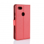 Litchi pokrowiec flip do Google Pixel 3 - czerwony