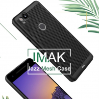 Imak etui plastikowe z wentylacją do Google Pixel 2 - czarne