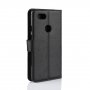 Litchi pokrowiec flip do Google Pixel 3XL - czarny