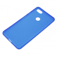 Etui plastikowe matowe do Google Pixel 3XL - niebieskie