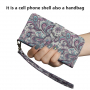 Pokrowiec flip kwiaty abstrakcyjne do Google Pixel 3 - kolorowy