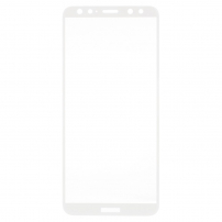 Szkło hartowane 3D do Huawei Mate 10 Lite - białe