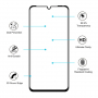 Enkay Szkło hartowane 2,5D do Huawei P30 Pro - czarne