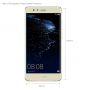 Szkło hartowane 2,5D do Huawei P10 Lite - przezroczyste