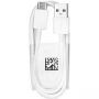 Oryginalny Samsung kabel do transmisji danych i ładowania USB-A / USB-C - opakowanie ekologiczne - 1,5 m - biały
