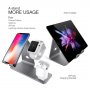 Stacja dokująca Bestand 3w1 do iPhone'a / Apple Watch / AirPods - szara